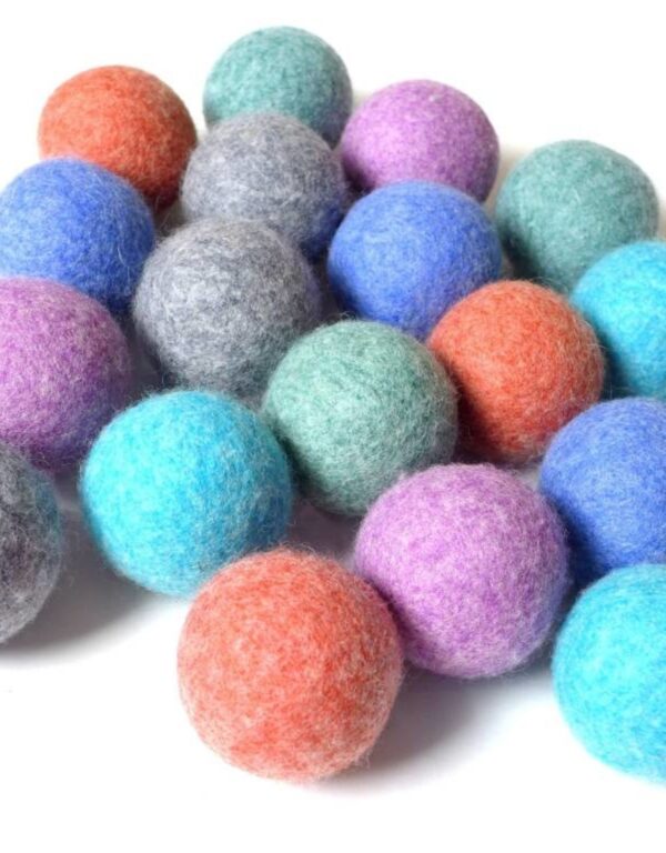 Colored Dryer Balls